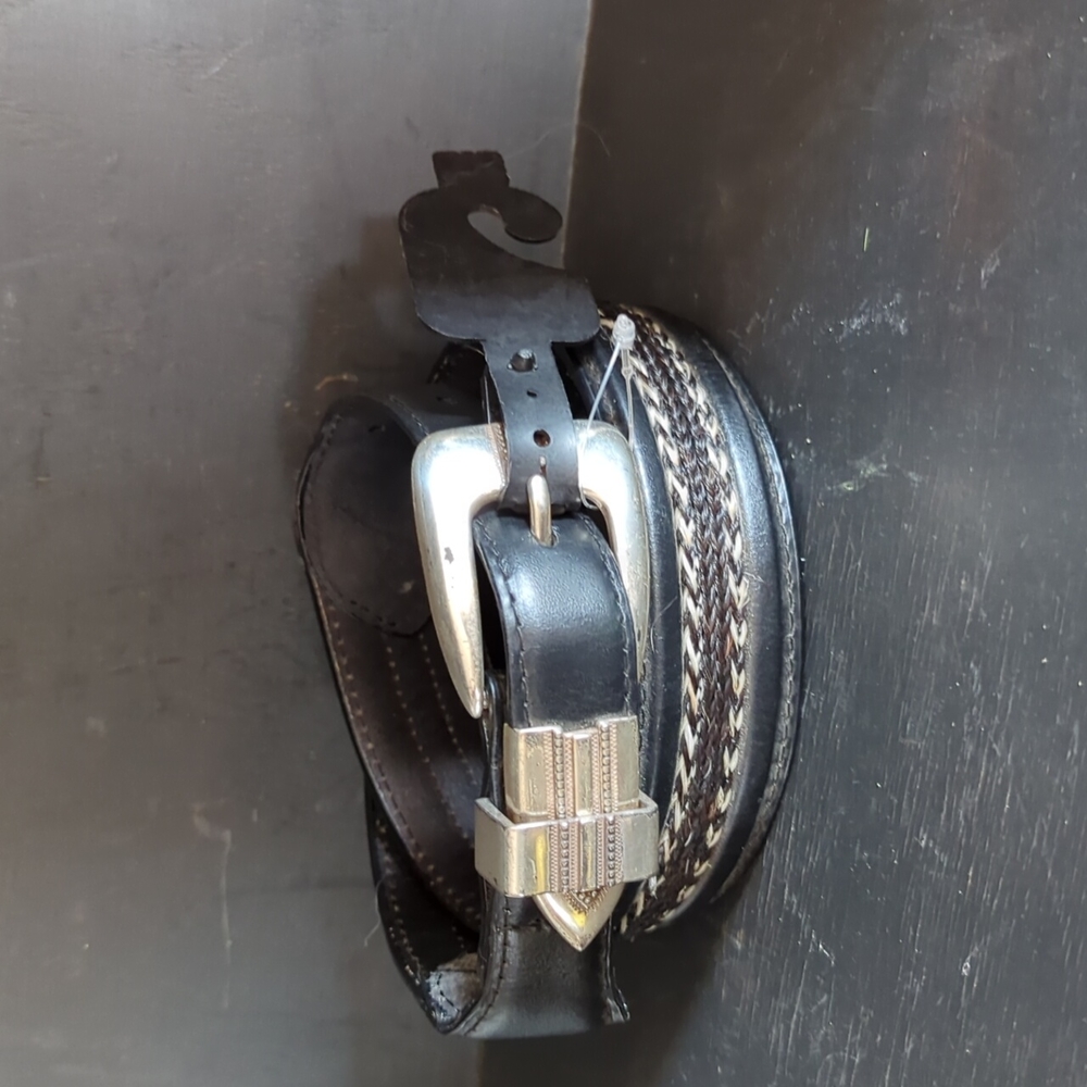 NWT Colorado horsehair belt